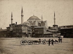 James Robertson, Sainte-Sophie, 1853. © Collection Engin Özendes. James Robertson, Sainte-Sophie, 1853. © Collection Engin Özendes.