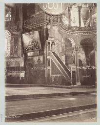 Chaire à prêcher dans la basilique Sainte-Sophie © Musée Guimet, Paris, Distr. Rmn / Image Guimet Chaire à prêcher dans la basilique Sainte-Sophie © Musée Guimet, Paris, Distr. Rmn / Image Guimet