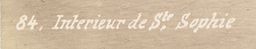 Porte de marbre dans la galerie supérieure de la basilique
Sainte-Sophie © Musée Guimet, Paris, Distr. Rmn / Image Guimet Porte de marbre dans la galerie supérieure de la basilique
Sainte-Sophie © Musée Guimet, Paris, Distr. Rmn / Image Guimet