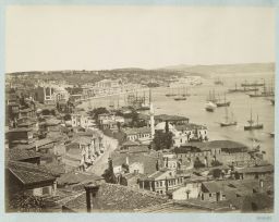 Vue de la rive européenne du Bosphore des hauteurs de Cihangir à
Ortaköy © Musée Guimet, Paris, Distr. Rmn / Image Guimet Vue de la rive européenne du Bosphore des hauteurs de Cihangir à
Ortaköy © Musée Guimet, Paris, Distr. Rmn / Image Guimet