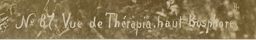 Vue de Tarabya © Musée Guimet, Paris, Distr. Rmn / Image Guimet Vue de Tarabya © Musée Guimet, Paris, Distr. Rmn / Image Guimet