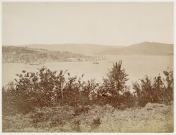 Le village de Yeniköy sur le détroit du Bosphore © Musée Guimet, Paris, Distr. Rmn / Image Guimet Le village de Yeniköy sur le détroit du Bosphore © Musée Guimet, Paris, Distr. Rmn / Image Guimet