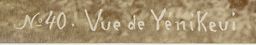 Le village de Yeniköy sur le détroit du Bosphore © Musée Guimet, Paris, Distr. Rmn / Image Guimet Le village de Yeniköy sur le détroit du Bosphore © Musée Guimet, Paris, Distr. Rmn / Image Guimet
