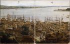 Relevé de Pierre Prévost ayant servi pour le panorama de Constantinople présenté dans la rotonde du boulevard des Capucines, Paris, musée du Louvre, INV. 20828. © RMN – Grand Palais (musée du Louvre) / René-Gabriel Ojeda. Relevé de Pierre Prévost ayant servi pour le panorama de Constantinople présenté dans la rotonde du boulevard des Capucines, Paris, musée du Louvre, INV. 20828. © RMN – Grand Palais (musée du Louvre) / René-Gabriel Ojeda.